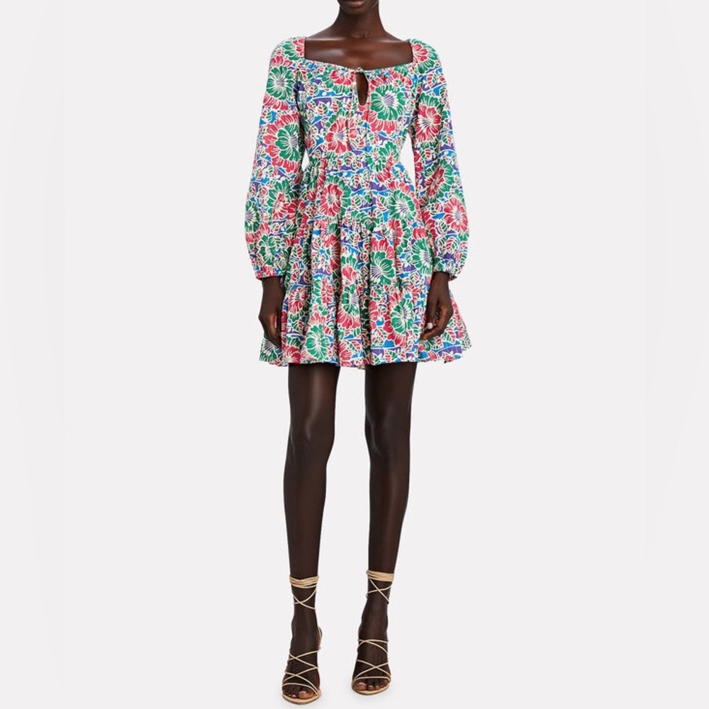RIXO | Roxy Hibiscus Floral Mini Dress size XS